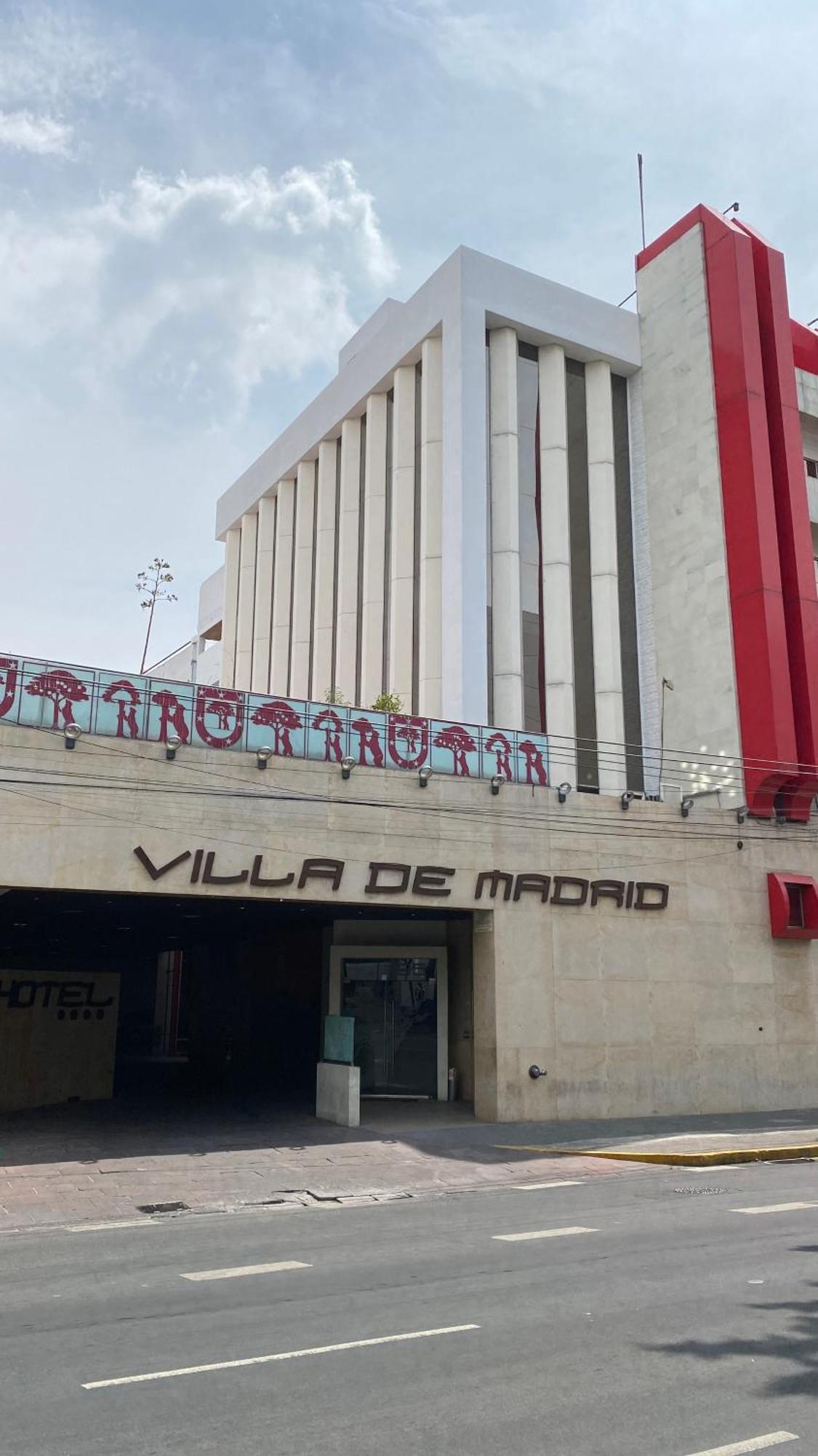 Hotel Villa De Madrid مدينة مكسيكو المظهر الخارجي الصورة